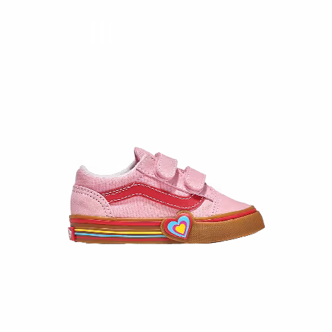 Vans Old Skool V Toddler 'Pink Heart'