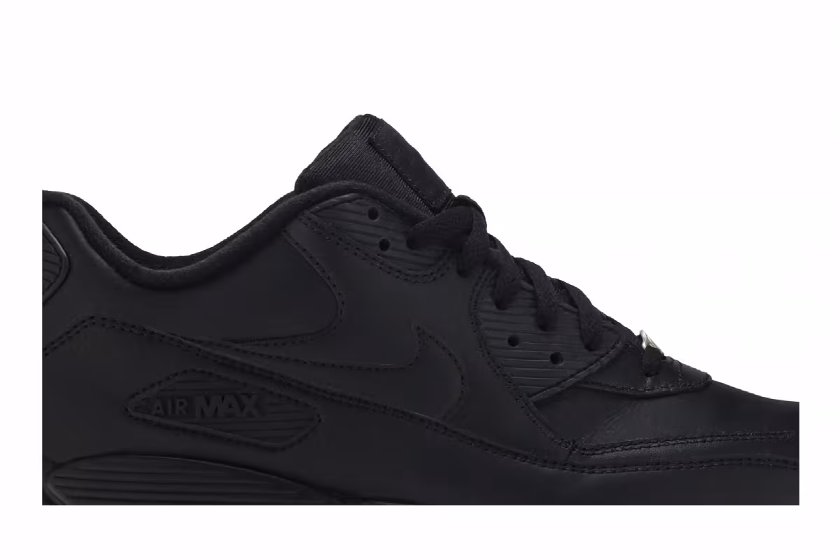Nike Air Max 90 Leather Black, view 3