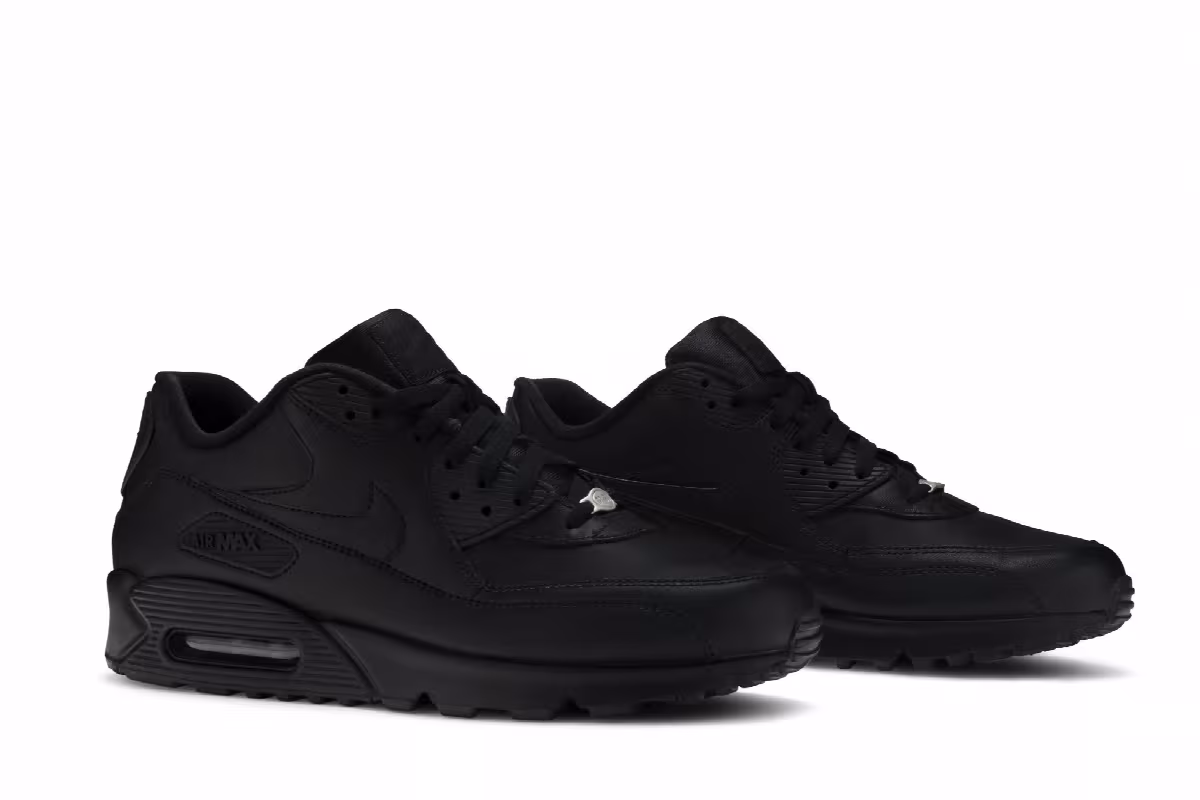 Nike Air Max 90 Leather Black, view 9