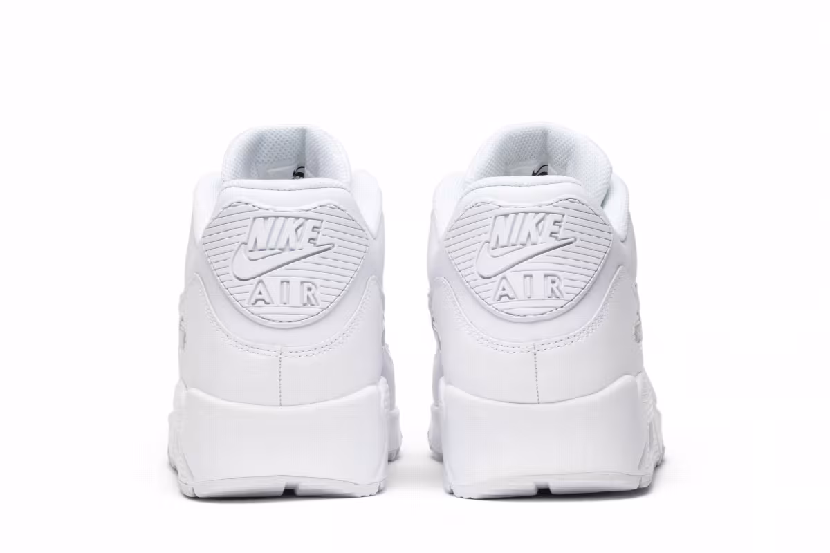 Nike Air Max 90 White Leather, view 7