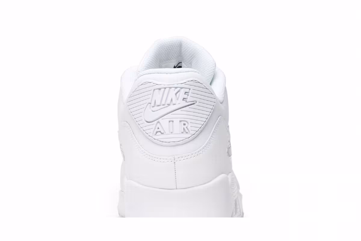 Nike Air Max 90 White Leather, view 8