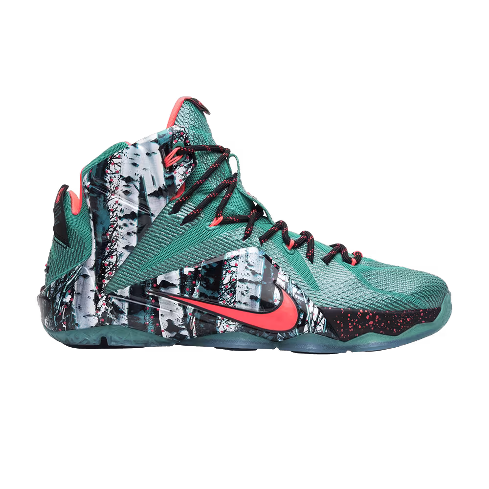 Nike LeBron 12 Xmas Akron Birch