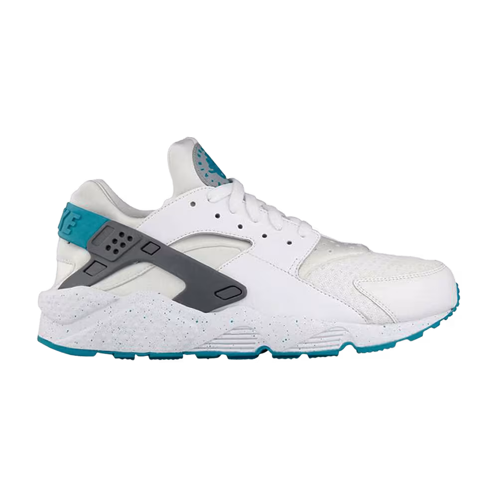 Nike Air Huarache White Turbo Green
