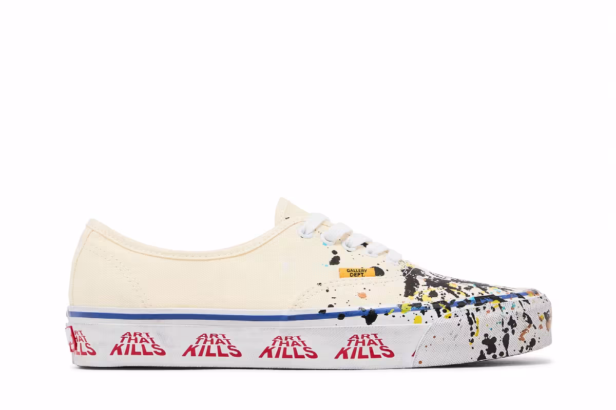 Gallery Dept. x Vans Authentic Reissue 44 Art That Kills, view 2