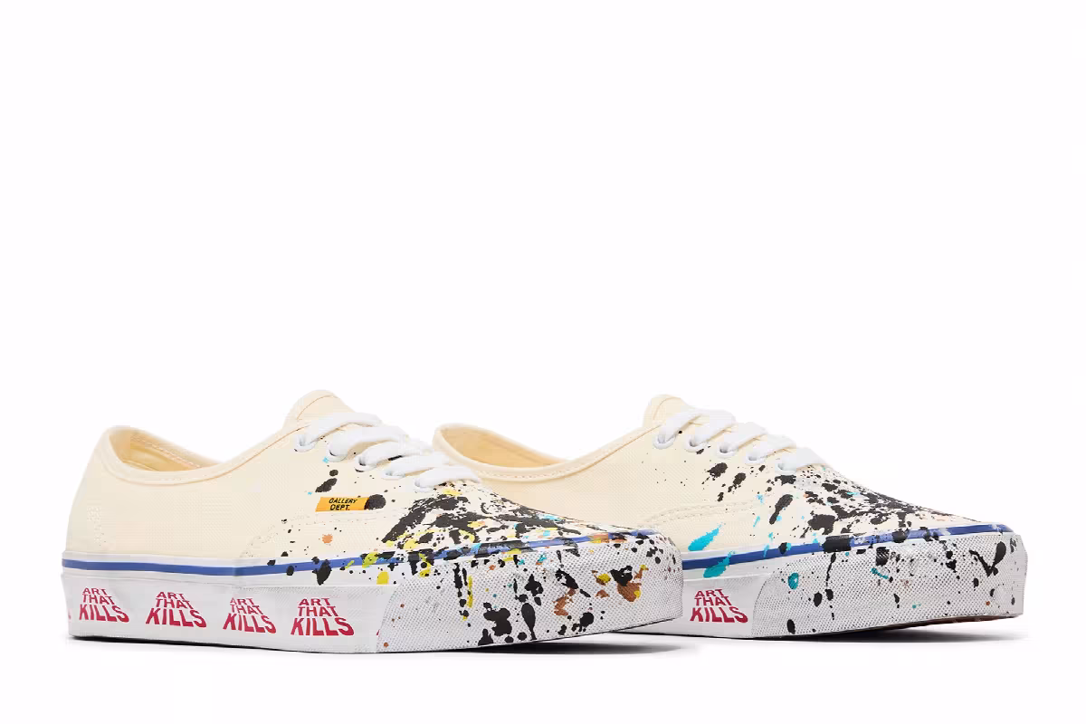 Gallery Dept. x Vans Authentic Reissue 44 Art That Kills, view 9