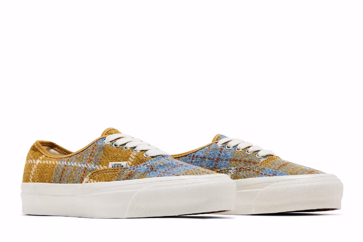 Vans Premium Authentic Harris Tweed Pack - Tan Brown, view 9