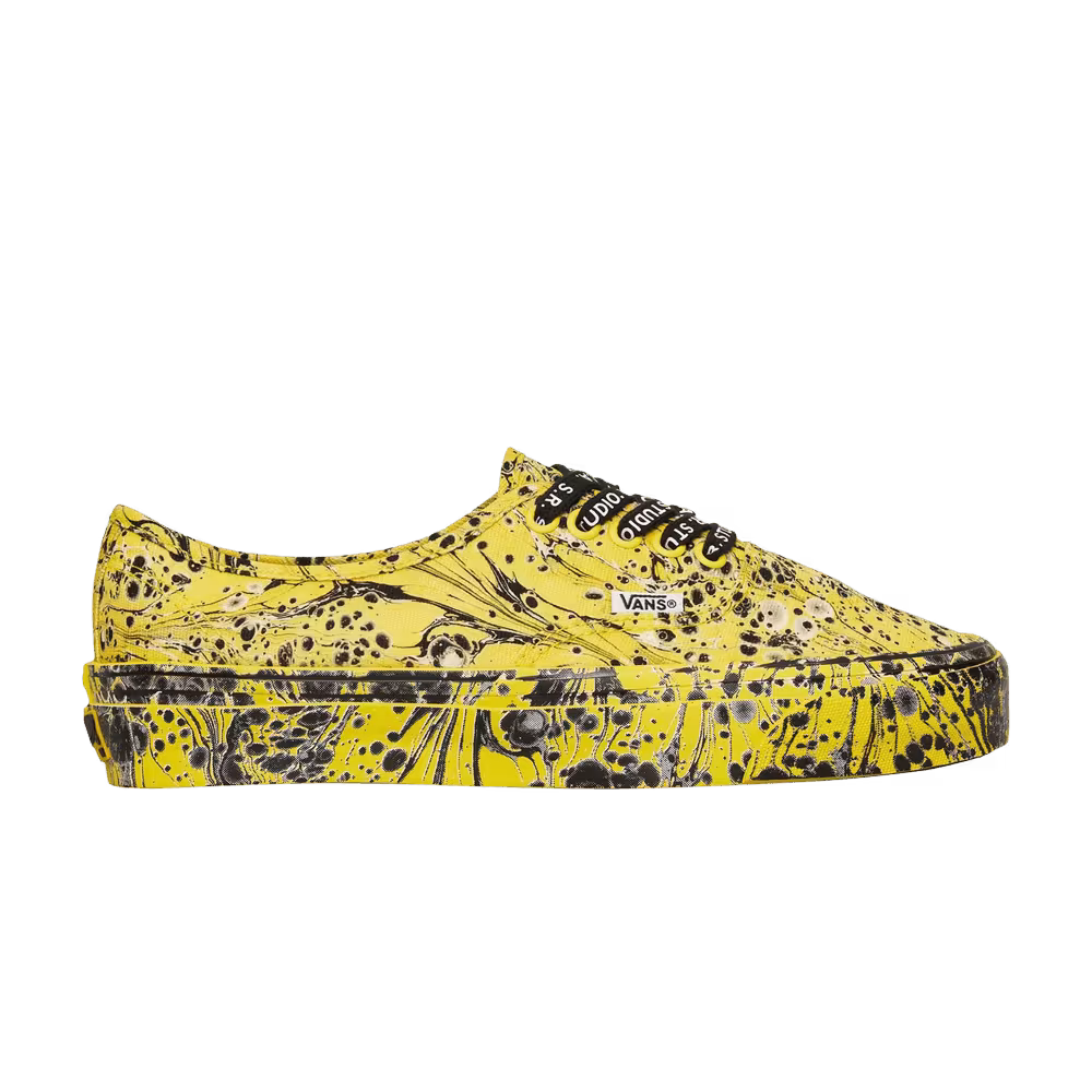 S.R. STUDIO. LA. CA. x Vans Authentic 44 Vibram Cyber Yellow Marbled
