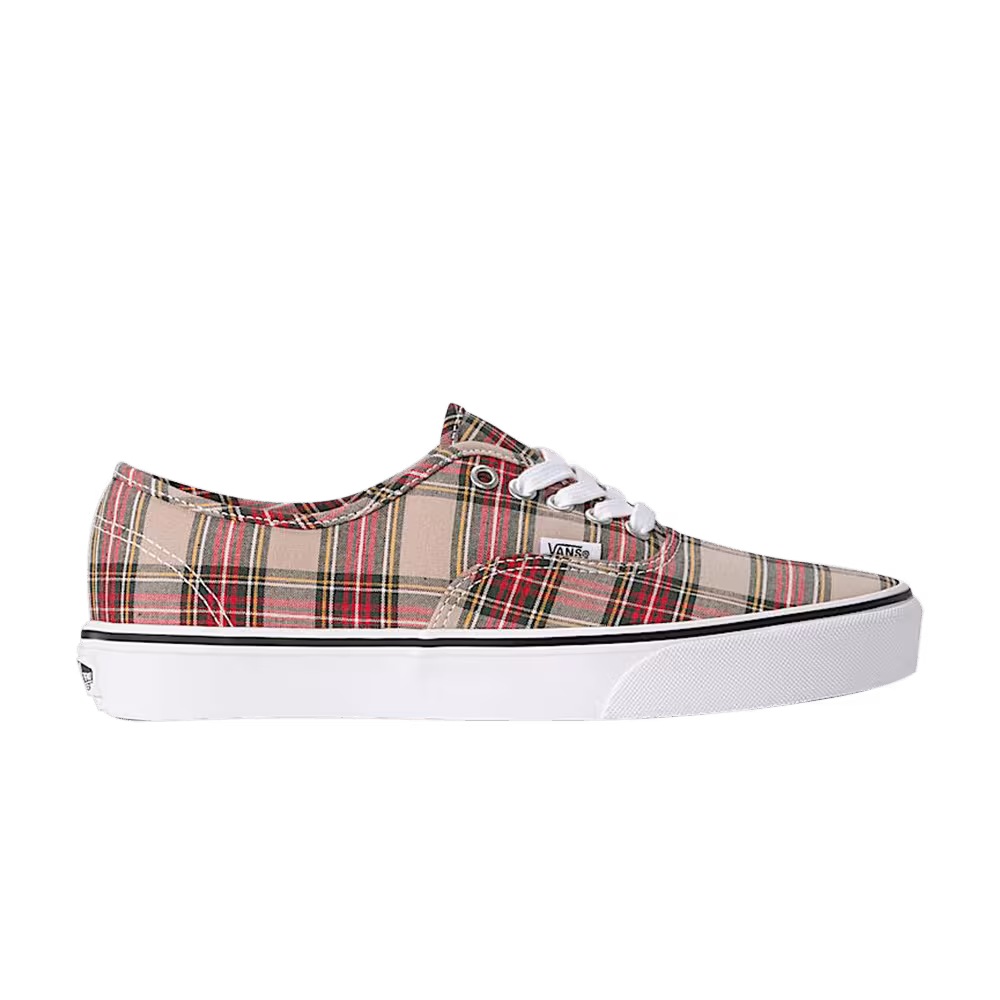 Vans Authentic Plaid - Tan