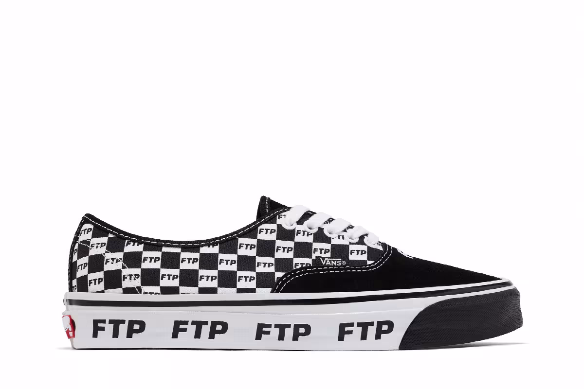 FTP x Vans Authentic 44 Checkerboard, view 2