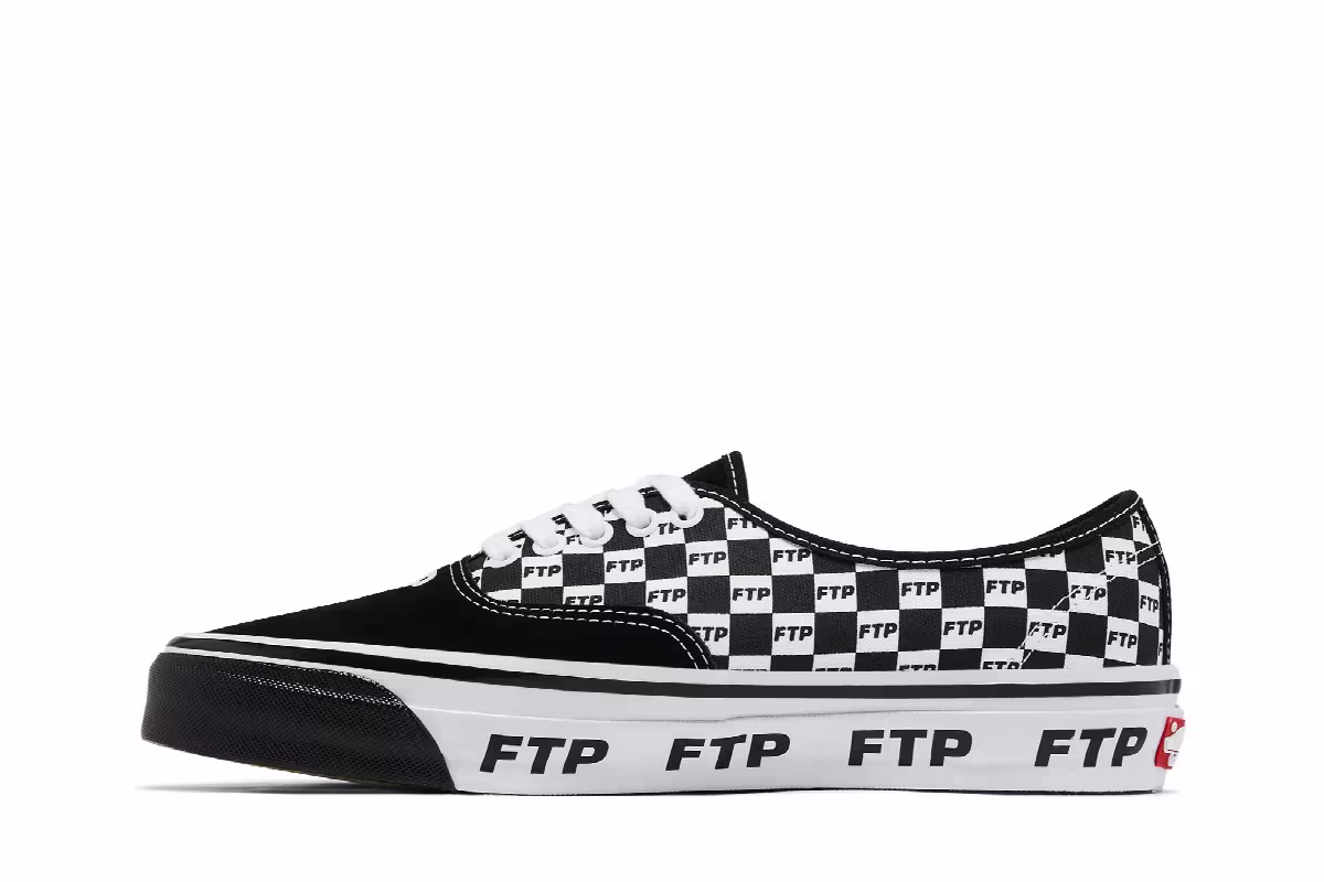FTP x Vans Authentic 44 Checkerboard, view 4