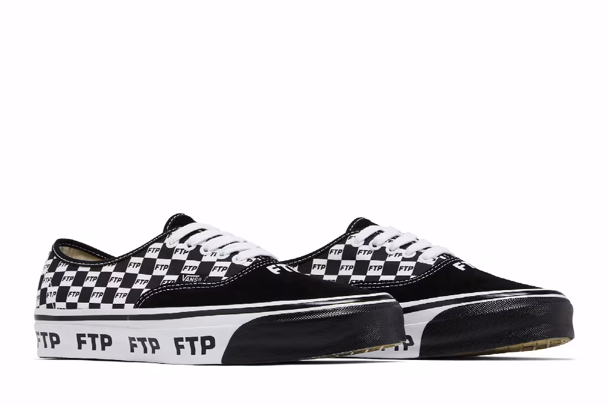 FTP x Vans Authentic 44 Checkerboard, view 9