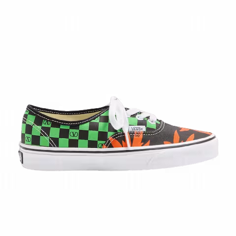 Valentino Garavani x Vans Authentic Checkerboard 'Tropical Leaves'