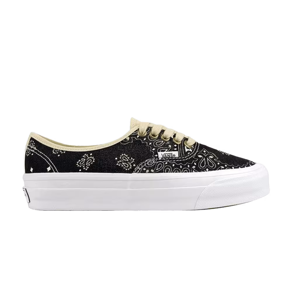 Vans LX Authentic 44 Faded Paisley Black