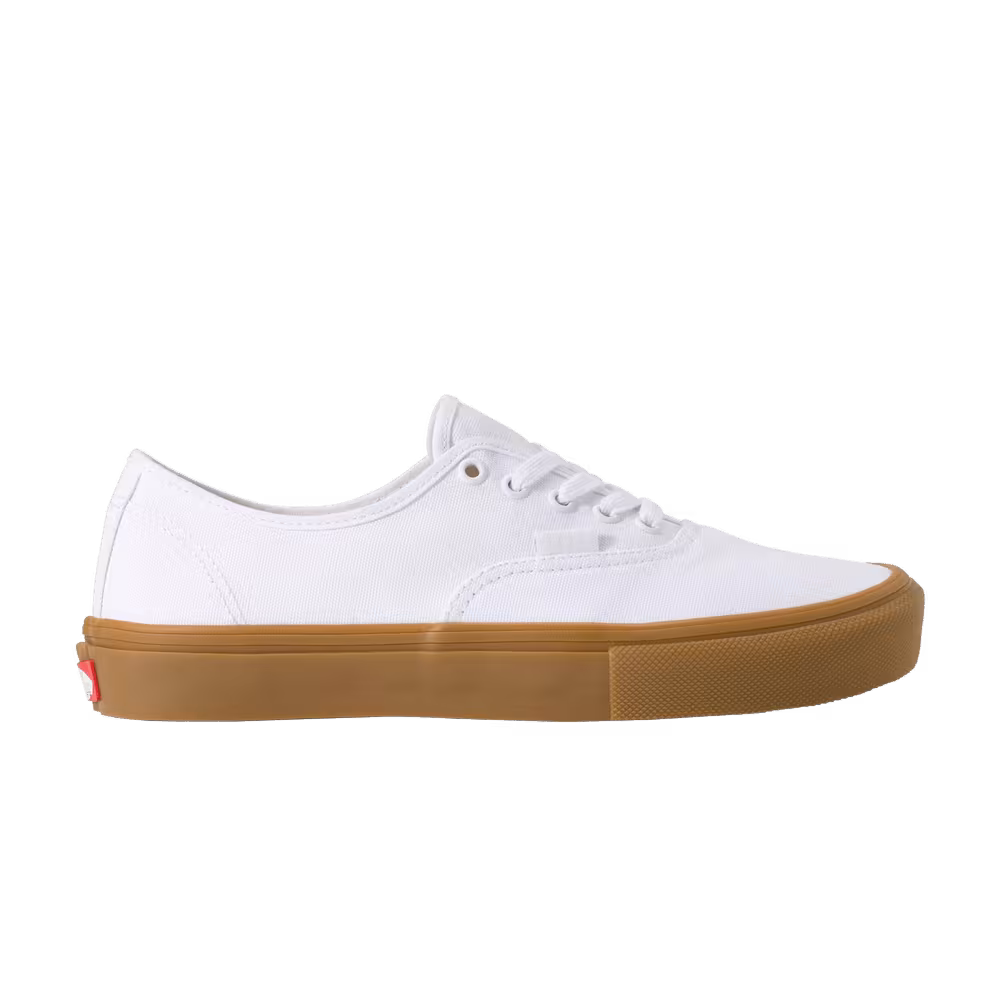 Vans Skate Authentic White Gum