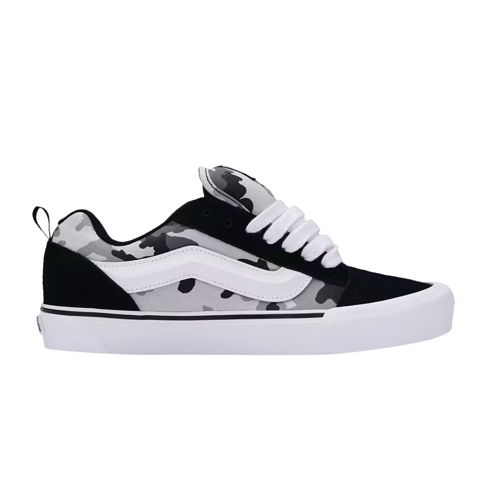 Vans Knu-Skool Black White Camo