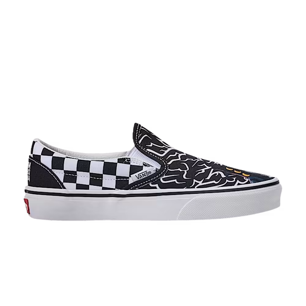 K-Pop Demon Hunters x Vans Slip-on Big Kid Black