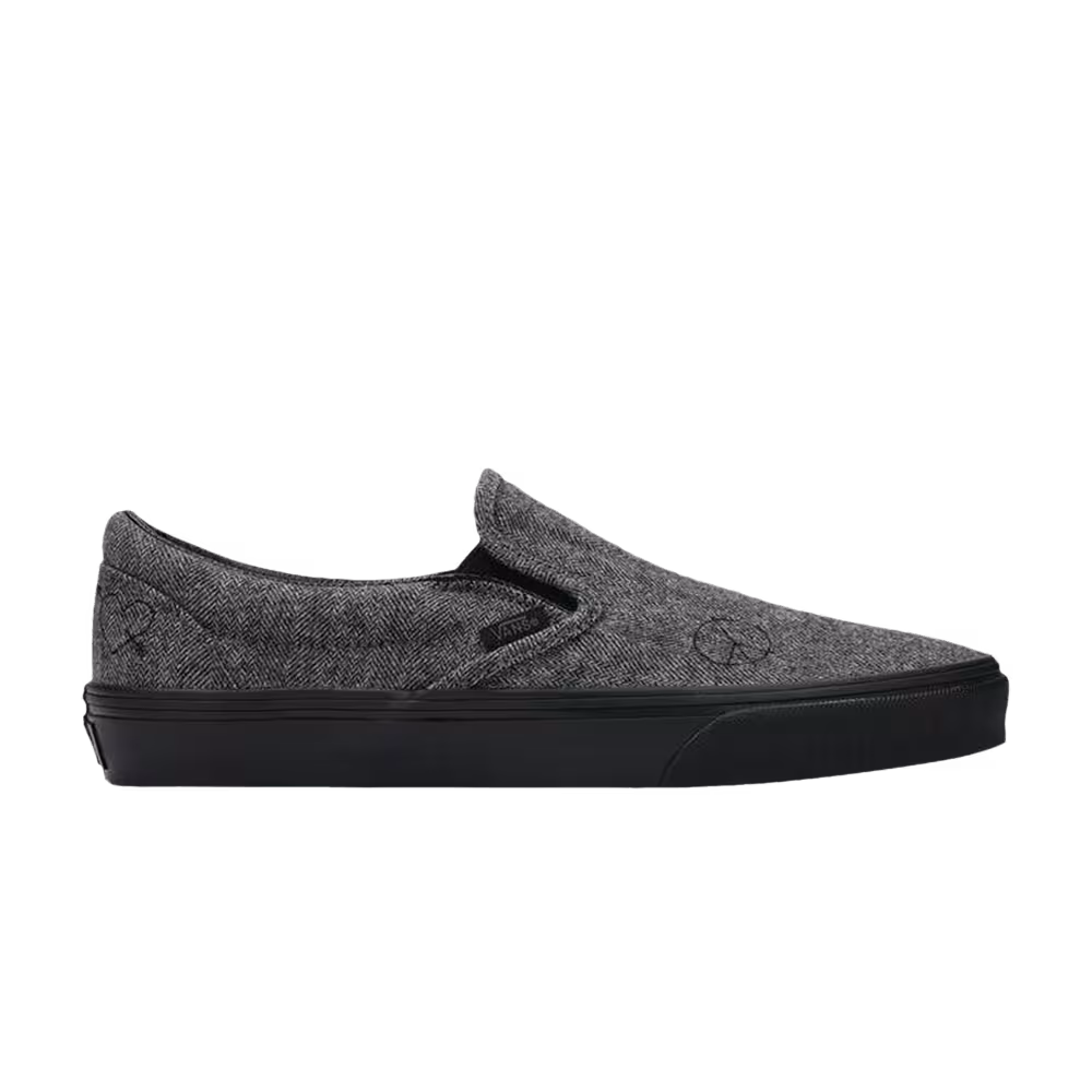 Vans Classic Slip-On Wool - Grey Black