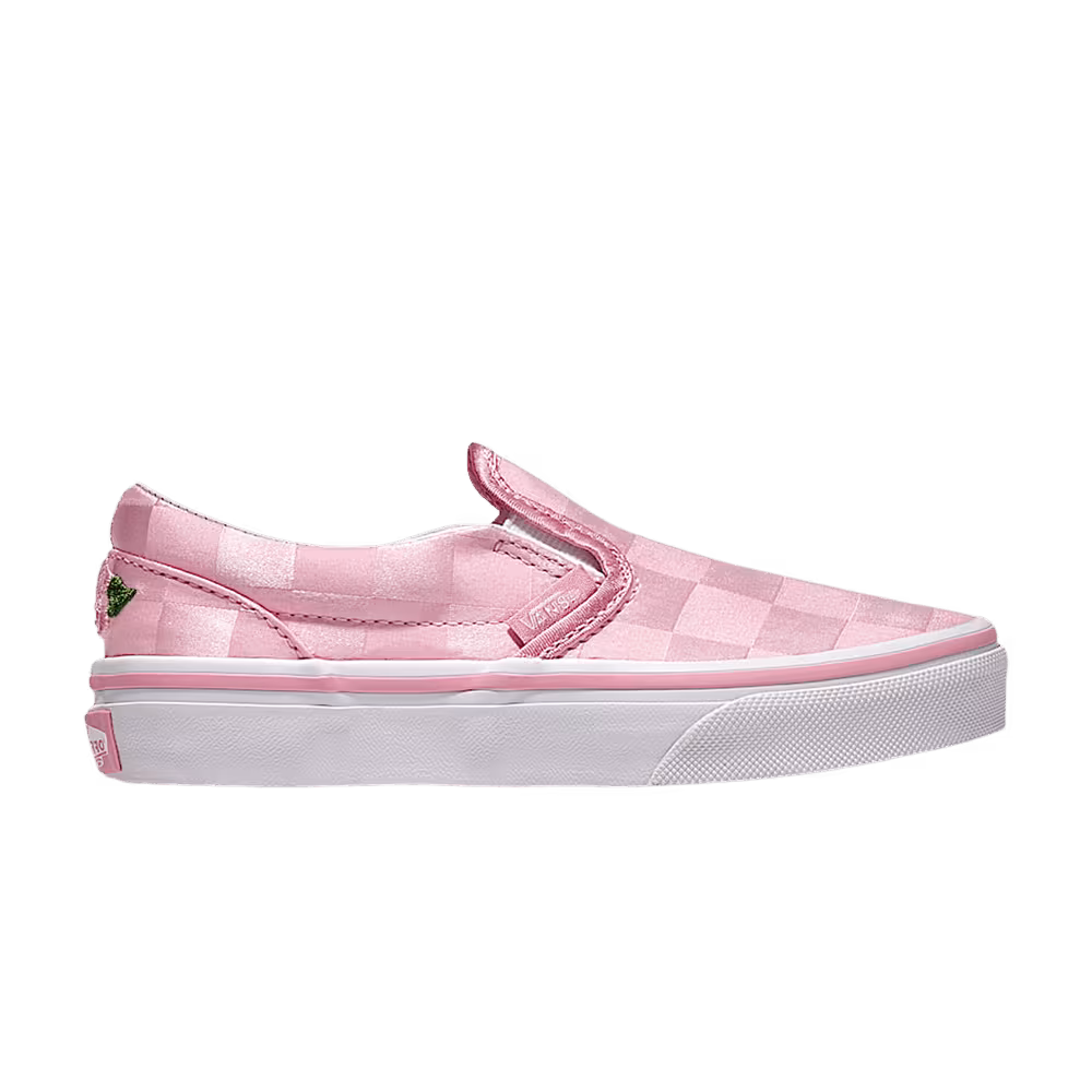 Vans Classic Slip-On Kids Rose Pink Satin