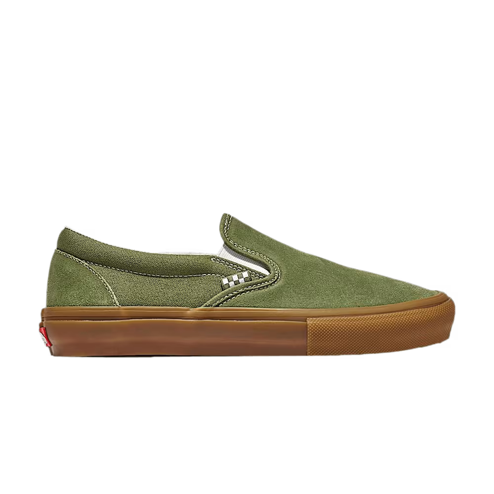 Vans Skate Slip-On Green Gum