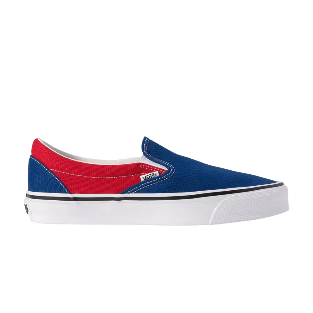 Engineered Garments x Vans Classic Slip-On 98 Red Navy
