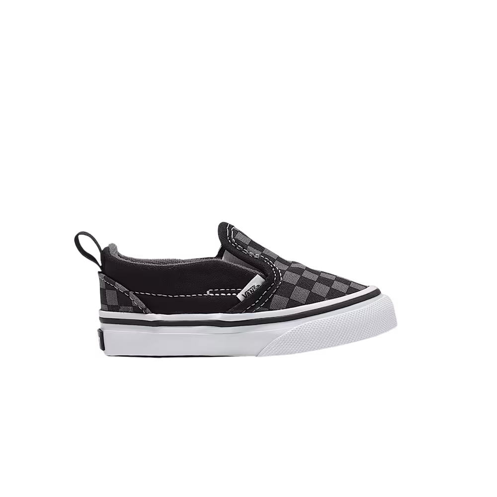 Vans Classic Slip-On V Toddler Black Pewter Grey