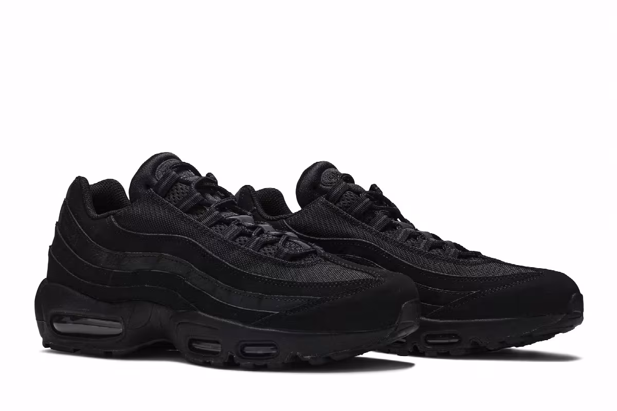 Nike Air Max 95 Triple Black, view 9