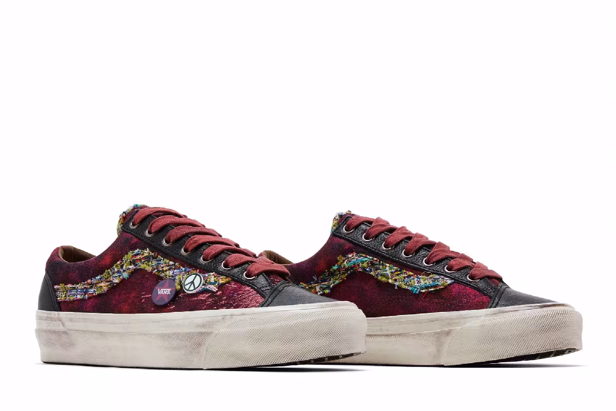 Vans Old Skool 36 LX Souvenir Pack - Burgundy, view 9