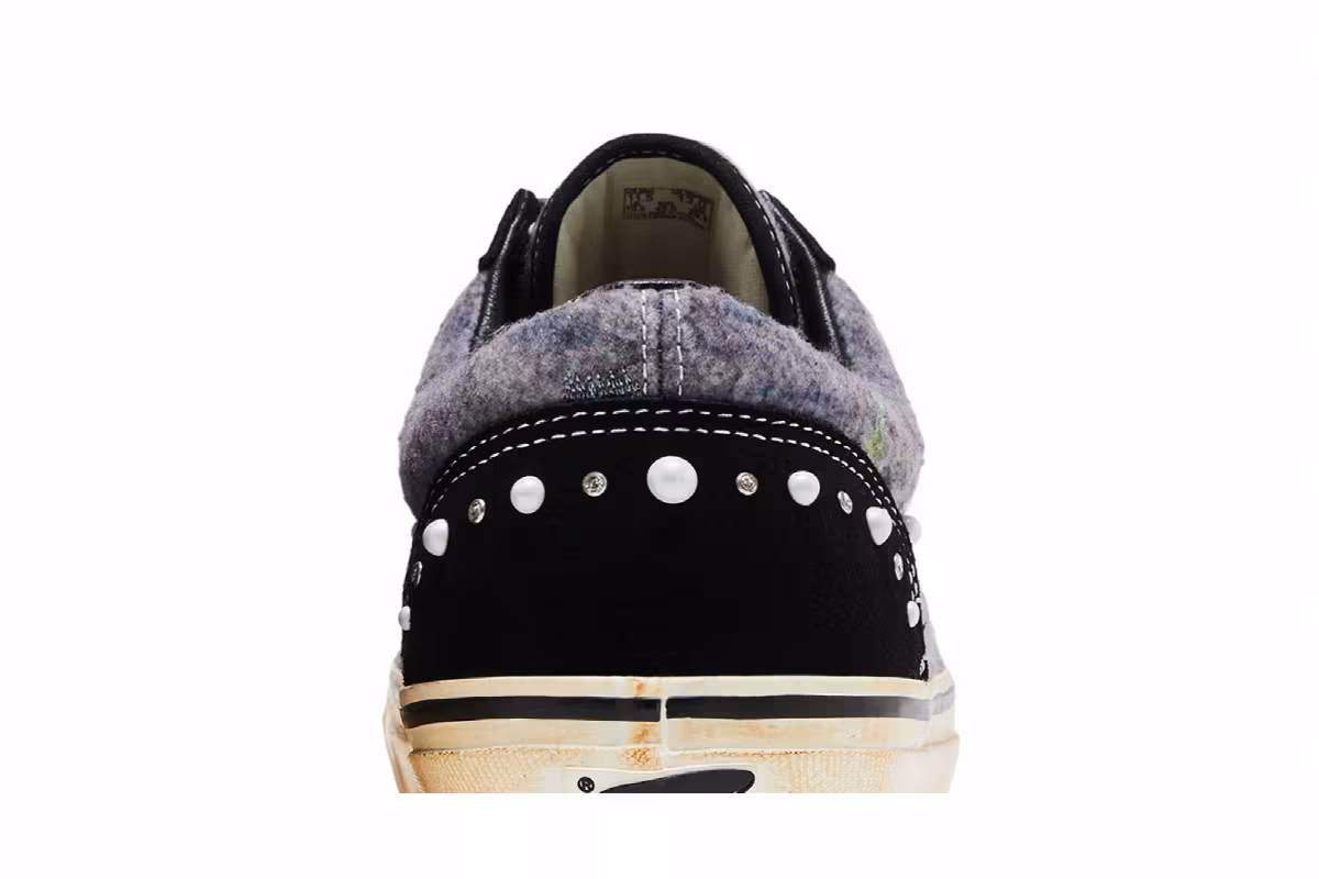 SATOSHI NAKAMOTO x Vans Old Skool Reissue 36 Speckled Moving Blanket Grey, view 8