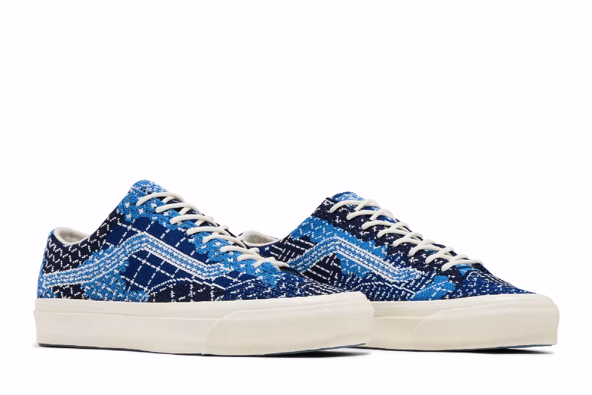 FDMTL x Vans Old Skool 36 Engineered Knit Sashiko Pack, view 9