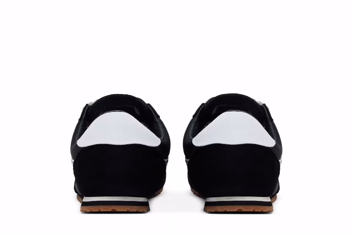 Vans Women's Super Lowpro Black White, view 7