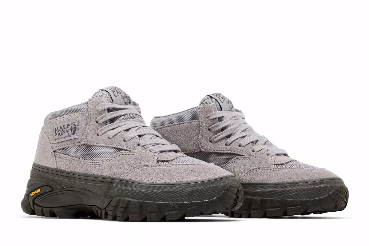 Vans Half Cab 33 Premium Vibram Drizzle Grey, view 9