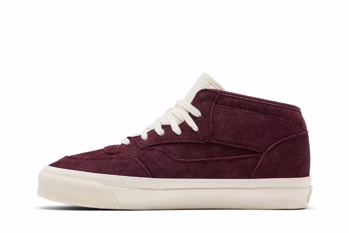 JJJJound x Vans Half Cab Burgundy, view 4