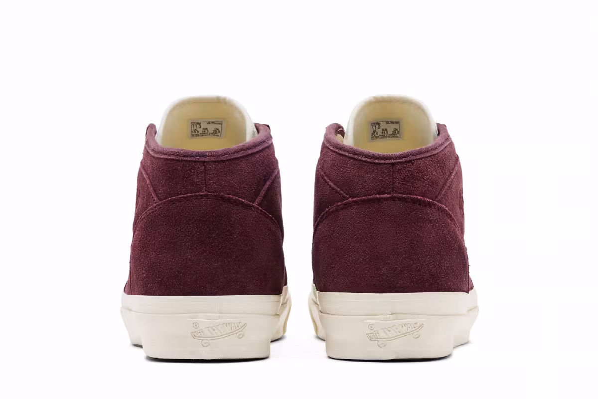 JJJJound x Vans Half Cab Burgundy, view 7