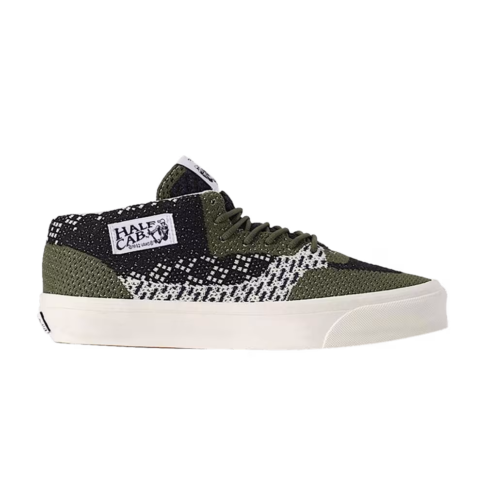 Vans Half Cab 33 Engineered Knit Pine Forest Green