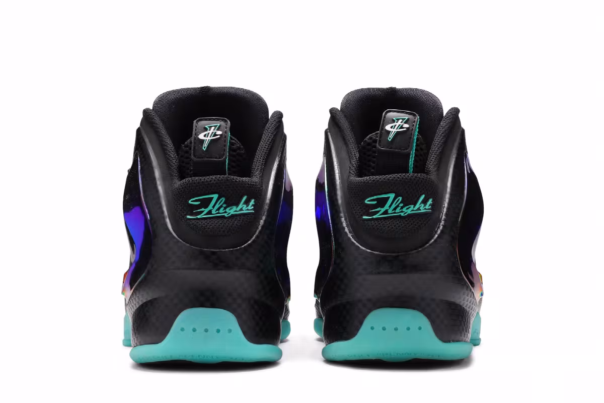Nike Lil Penny Posite Black Hyper Jade, view 7