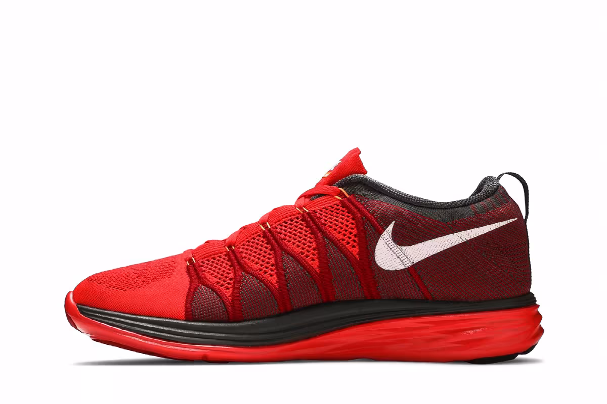 Nike Flyknit Lunar2 Light Crimson, view 4