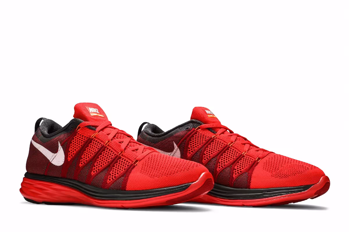 Nike Flyknit Lunar2 Light Crimson, view 9