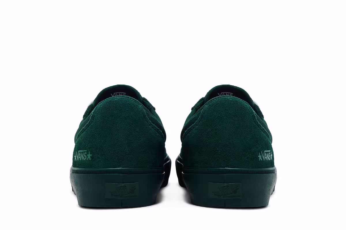 Atiba Jefferson x Vans Curren Emerald Green, view 7