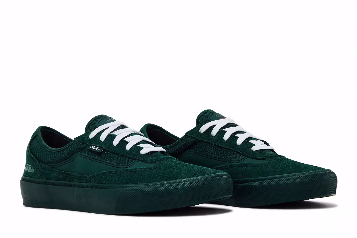 Atiba Jefferson x Vans Curren Emerald Green, view 9