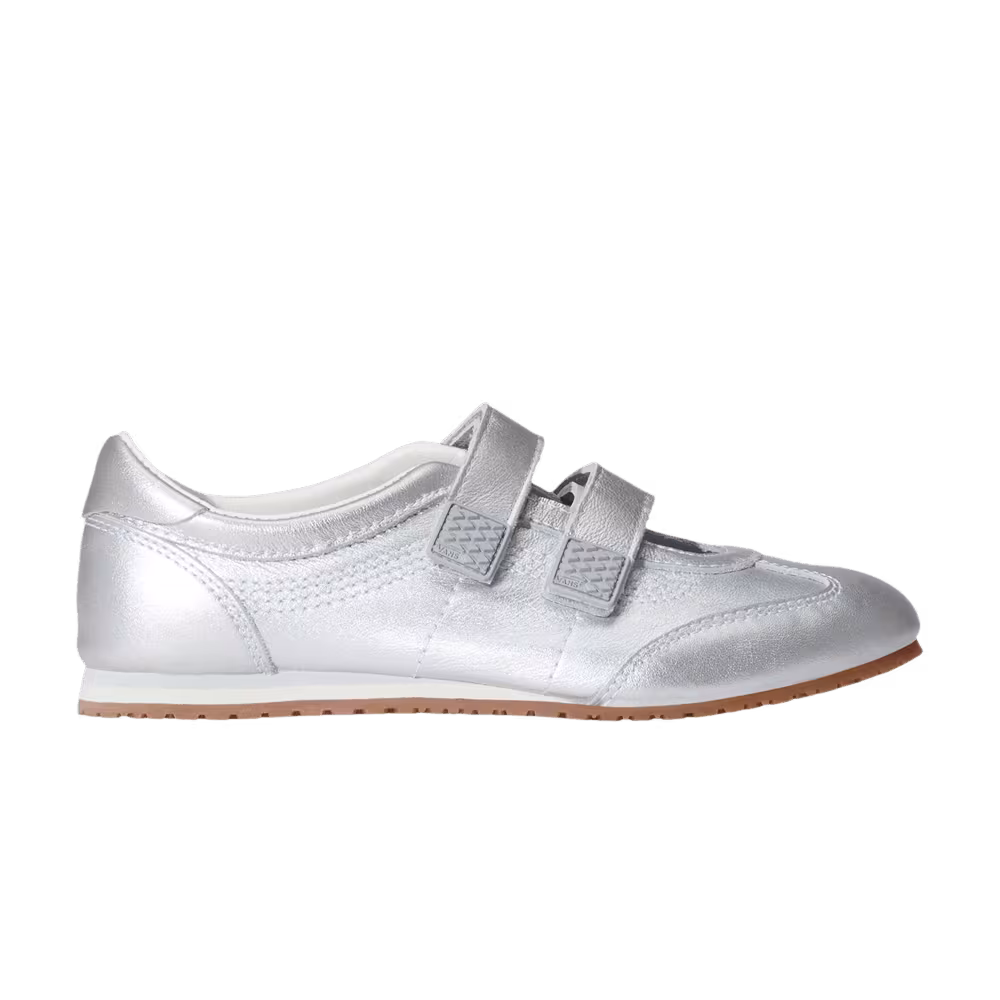 Vans Women's Premium Mary Jane Super Lowpro Silver Grey