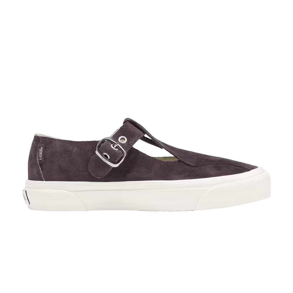 Vans Premium Mary Jane Suede Chocolate Plum Brown