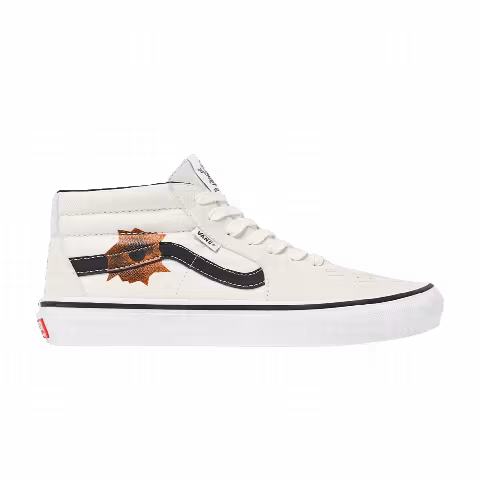 Supreme x Nate Lowman x Vans Skate Grosso Mid 'Cream'