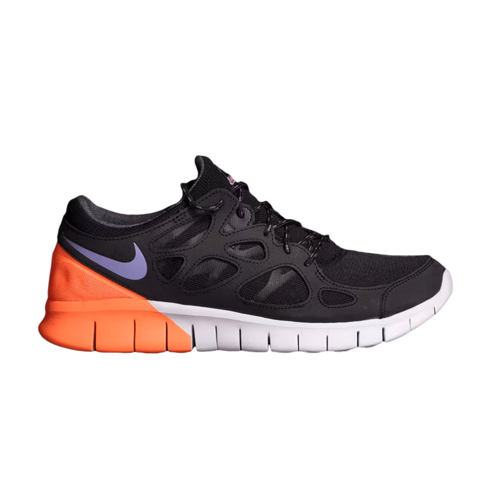 Nike Free Run 2 Black Atomic Orange