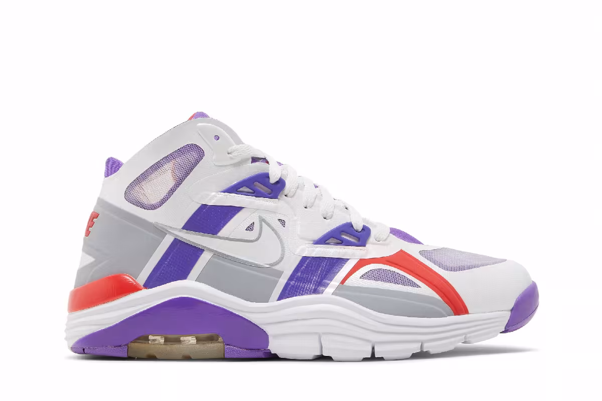 Nike Lunar 180 Trainer SC White Purple, view 2