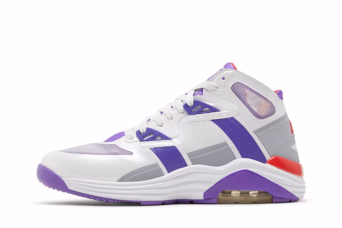 Nike Lunar 180 Trainer SC White Purple, view 4