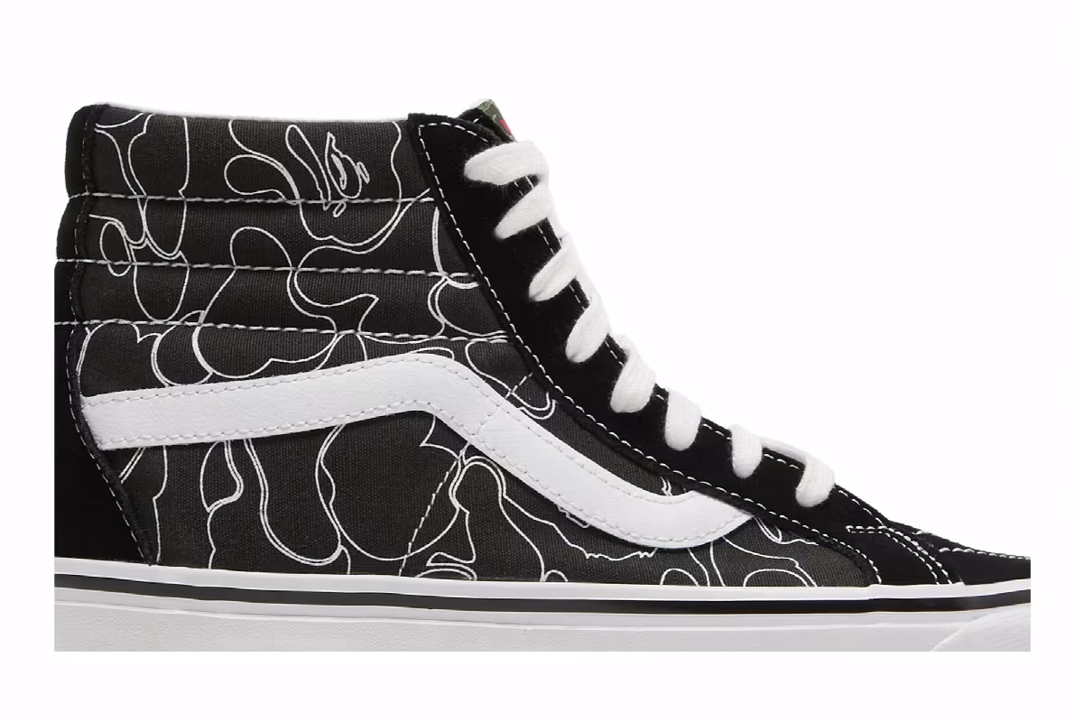 BAPE x Vans Sk8-Hi 38 DX Lined Camo, view 3