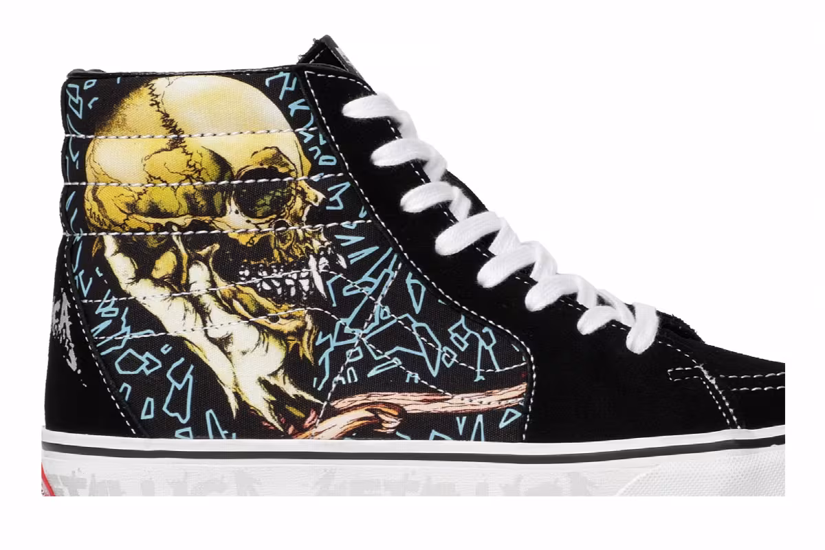 Metallica x Vans Sk8-Hi Pushead, view 3