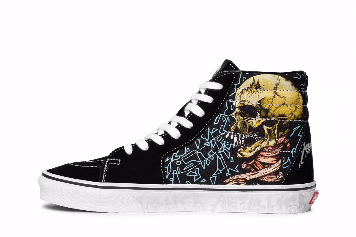 Metallica x Vans Sk8-Hi Pushead, view 4