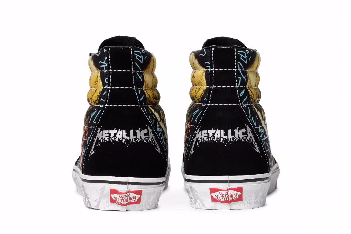 Metallica x Vans Sk8-Hi Pushead, view 7