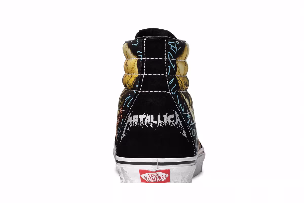 Metallica x Vans Sk8-Hi Pushead, view 8